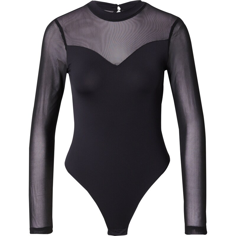 PIECES Tričkové body PCMILLY černá 100389833