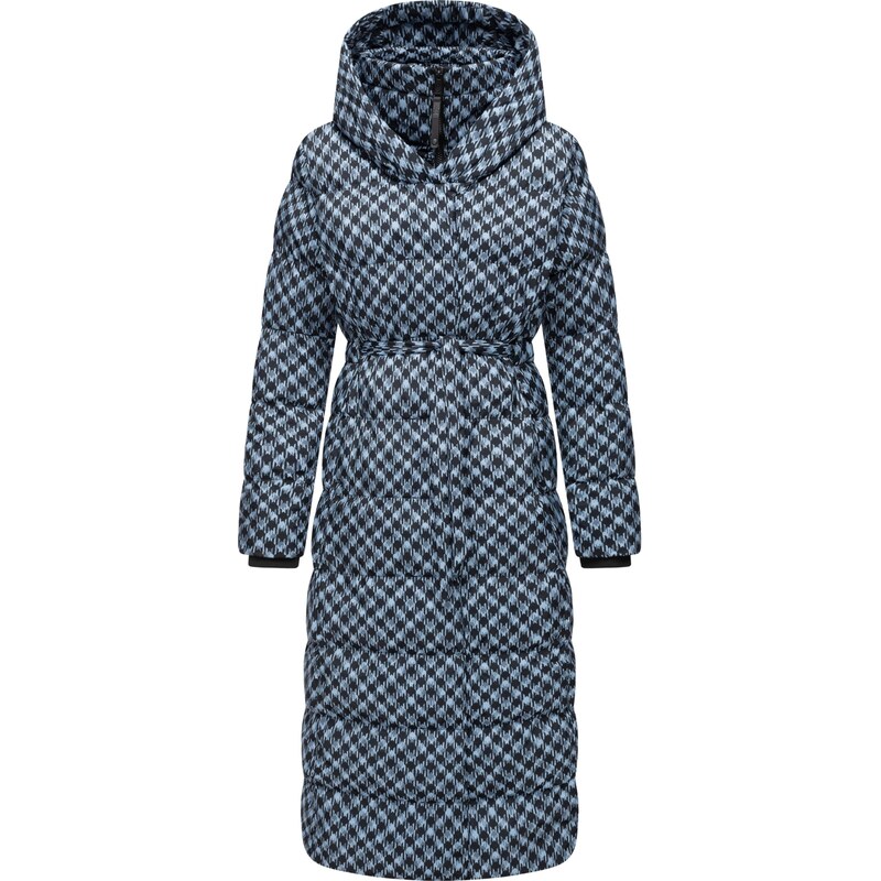 Ragwear Zimní kabát Niara modrá / bílá 109392329