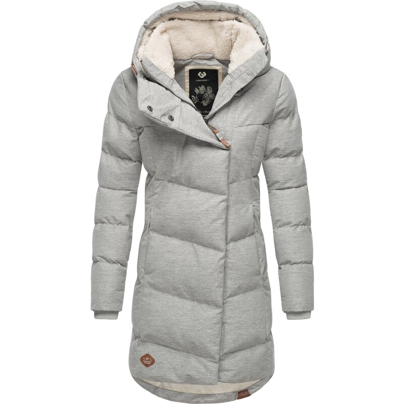 Ragwear Zimní kabát Pavla světle šedá 108757578