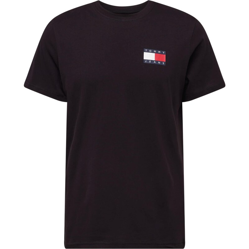 Tommy Jeans Tričko ESSENTIAL námořnická modř / červená / bílá