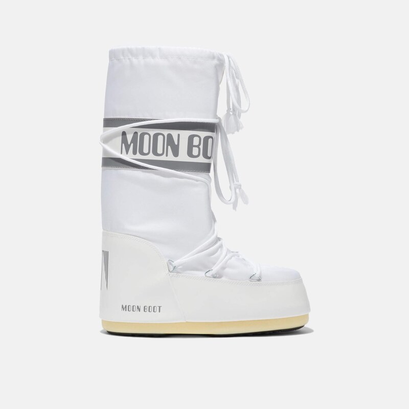 Dámské bílé sněhule Moon Boot Icon Nylon 105826443