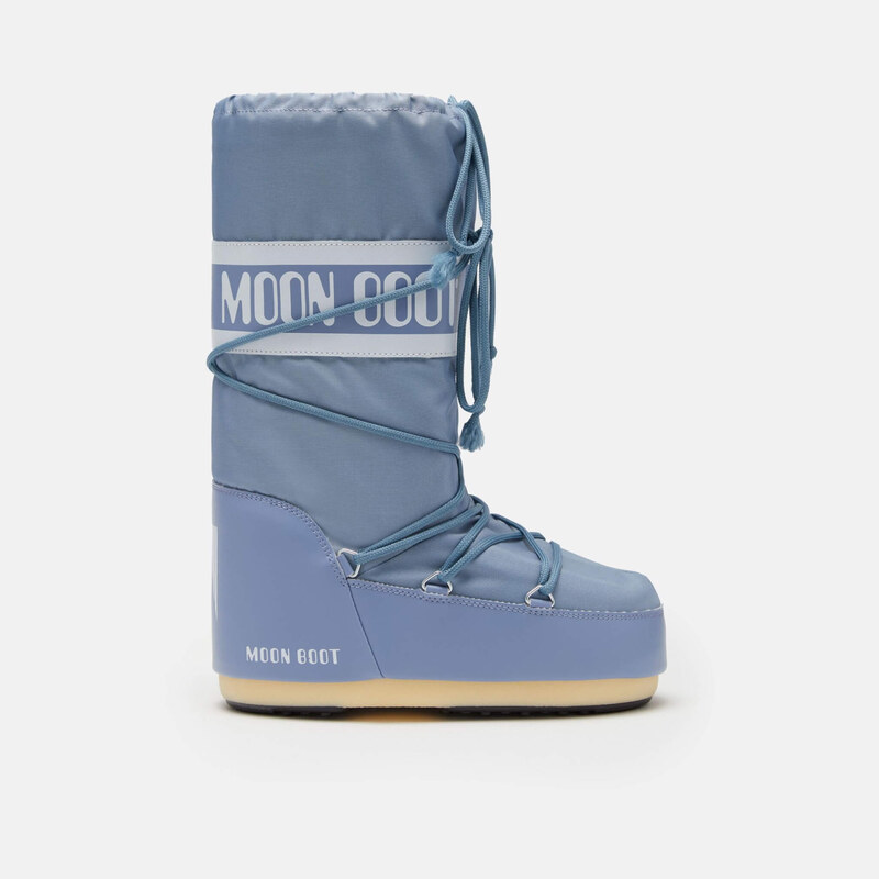 Dámské šedé sněhule Moon Boot Icon Nylon 105826445