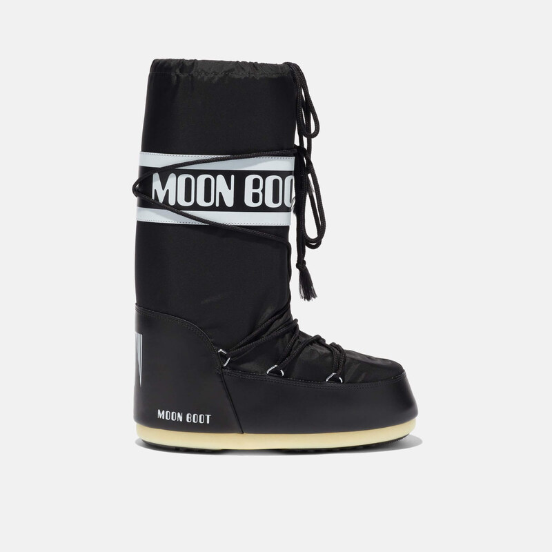 Dámské černé sněhule Moon Boot Icon Nylon 105826446
