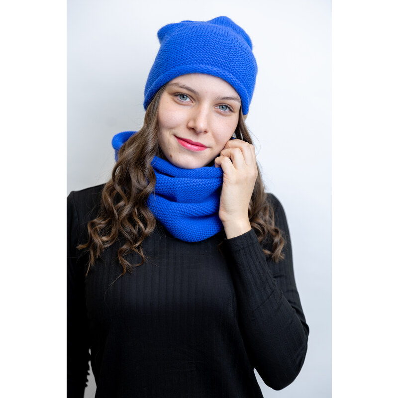 Italy fashion ZIMNÍ SET čepice a nákrčník KLASIK Barva: