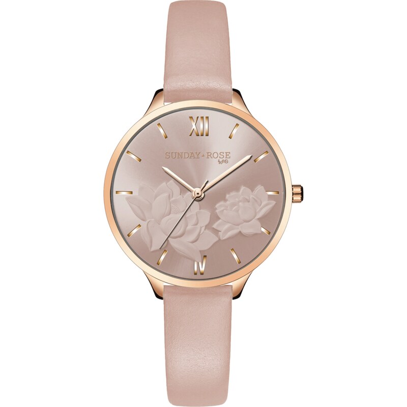 SUNDAY ROSE Dámské designové hodinky SUNDAY ROSE Fashion Pastel