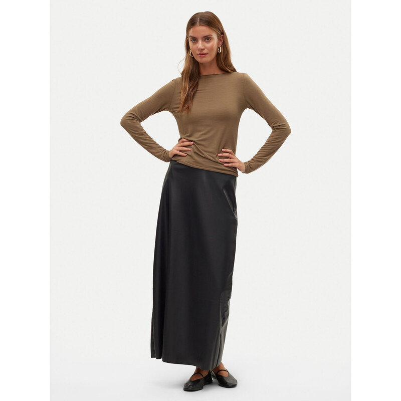 Sukně z imitace kůže Vero Moda