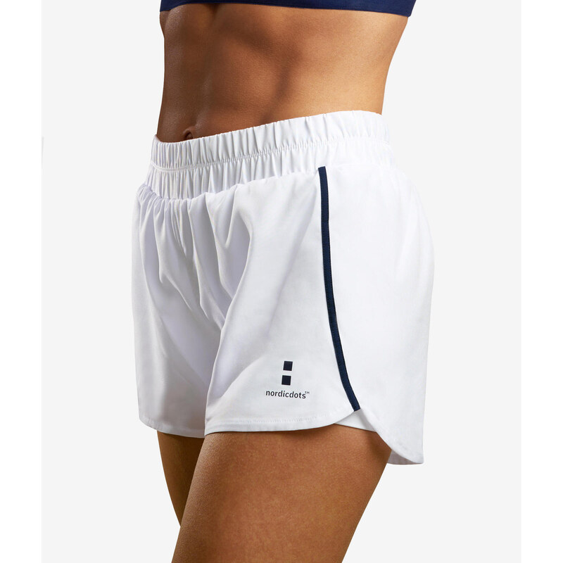 NORDICDOTS Dámské tréninkové kraťasy Tennis/Padel Bílé 100373529