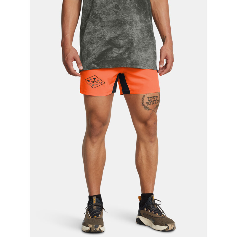 Under Armour Kraťasy Pjt Rck Ultimate 5in Trn St-ORG - Pánské