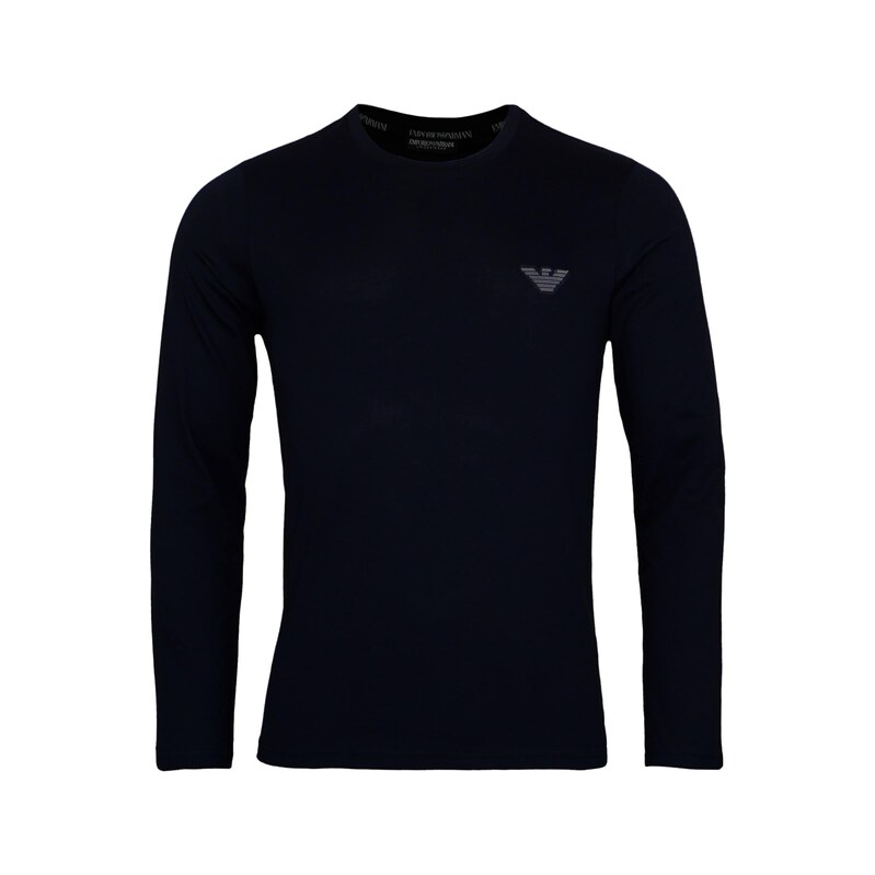 Emporio Armani Tričko noční modrá / bílá