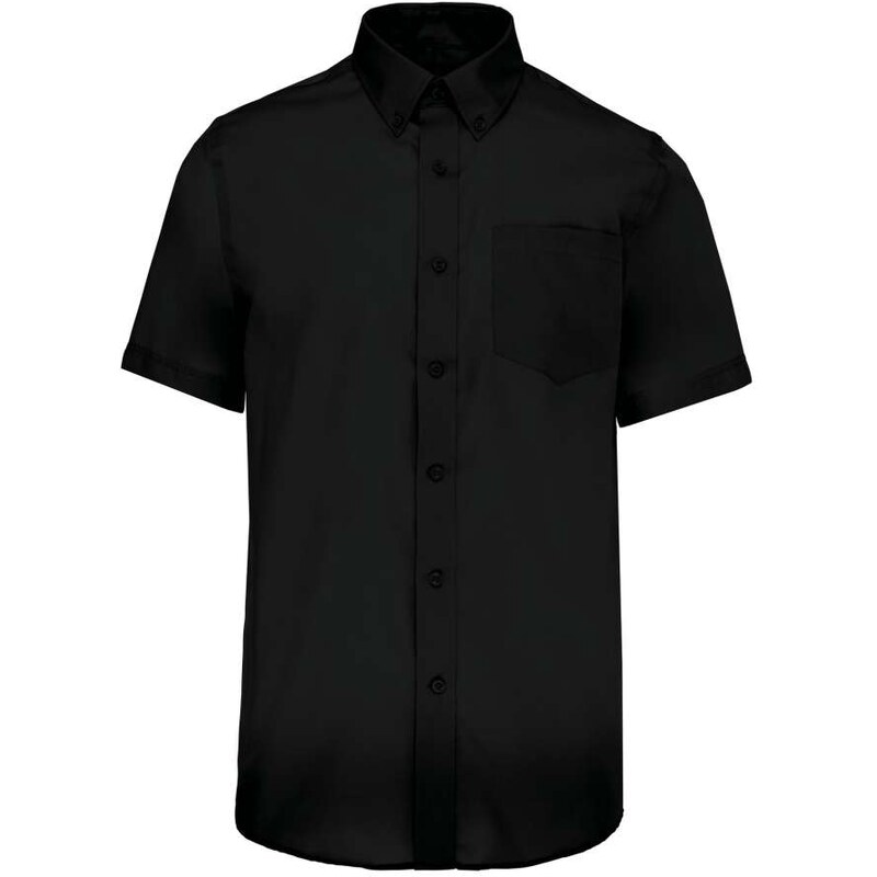 Kariban Pánská nežehlivá košile s krátkým rukávem Twill –
