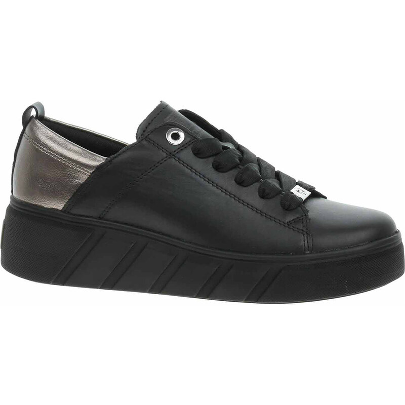 Dámská obuv Rieker W0502-03 schwarz-altsilber 38