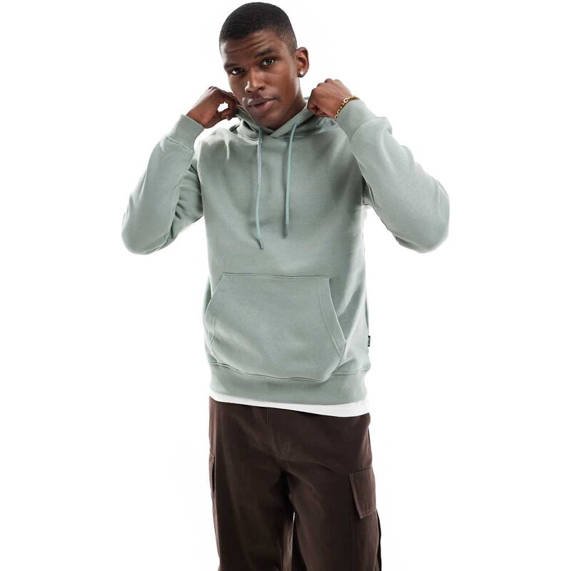 ONLY & SONS hoodie in mint green