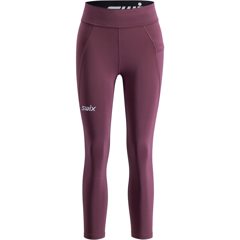 SWIX Dámské běžecké kalhoty Swix Pace High Waist Cropped 100396462