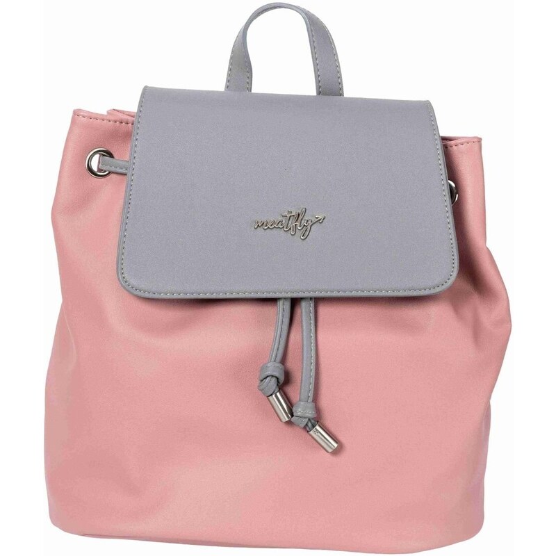 Meatfly batoh Raver Dusty Rose / Light Grey | Šedá