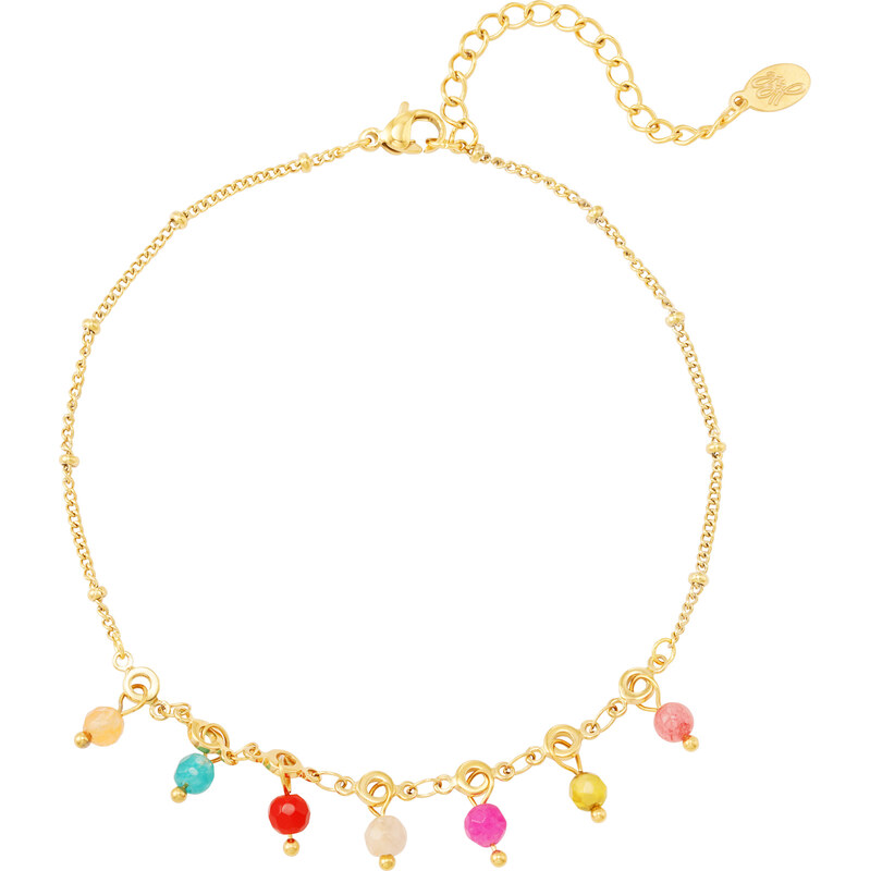 SYLVIENE Náramek na nohu JESS Gold 100404666