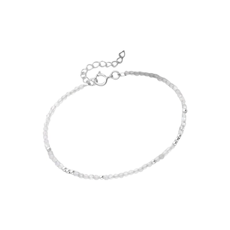 SYLVIENE Stříbrný náramek Křišťál 2,5mm 100404769