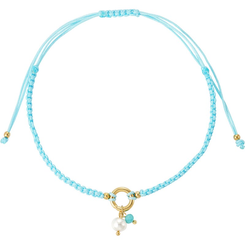 SYLVIENE Náramek na nohu MAISY Blue Gold 100404906