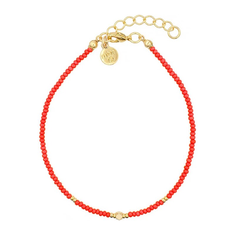 Mint15 Náramek na nohu Elegance Coral Gold 100404974
