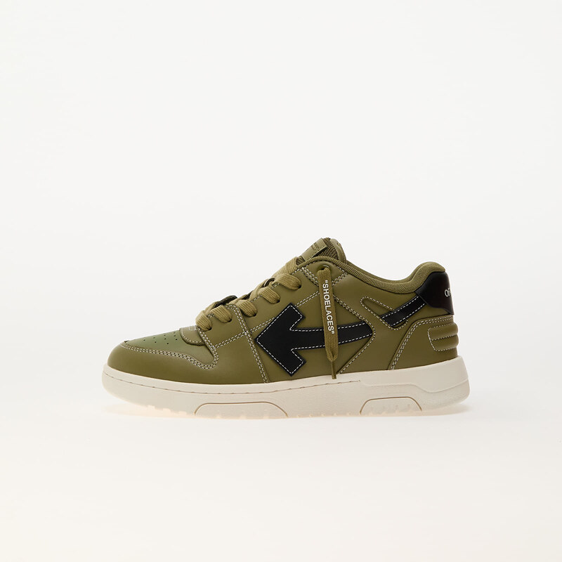 OFF-WHITE KIDS Off-White Out Of Office Olive Green - Black