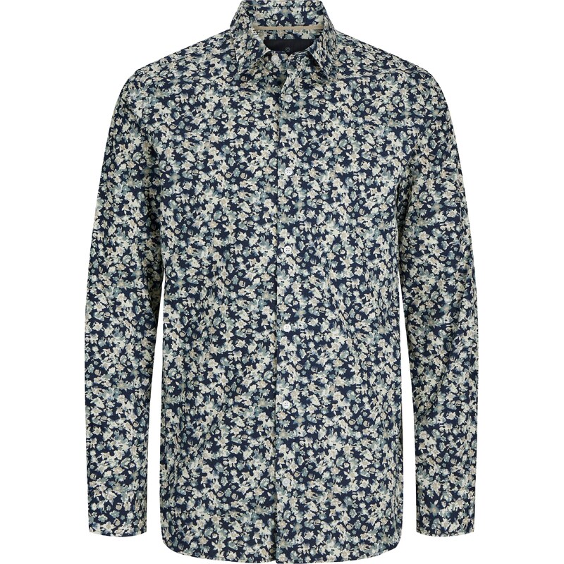 JACK & JONES Košile JPRBLALeeds námořnická modř / kouřově modrá