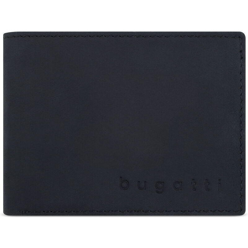 Pánská kožená peněženka Bugatti Austin - černá