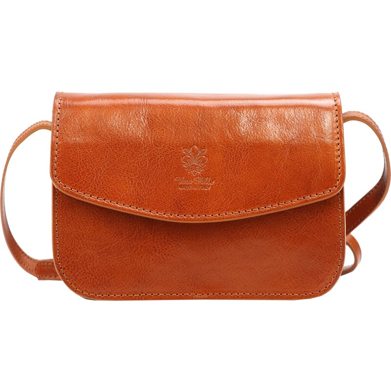 Kožená crossbody kabelka Florence 5511 camel 100411900