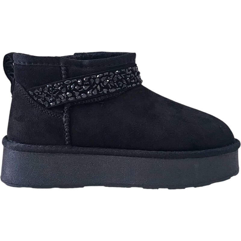 Zateplené boty - Válenky Laura Biagiotti Micro Black
