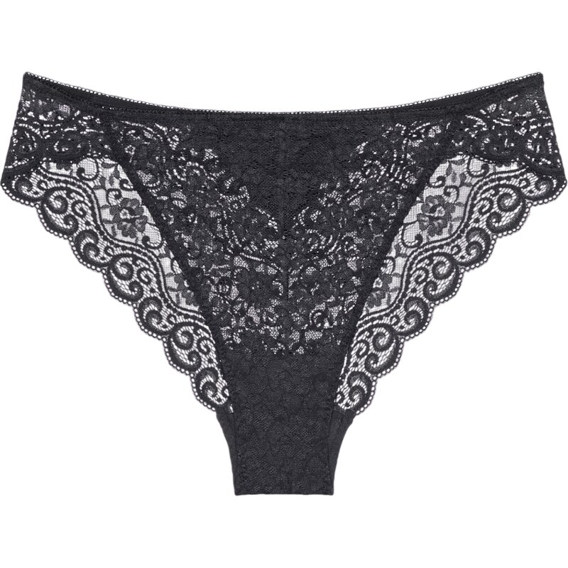 Dámské kalhotky Amourette Highleg Tai - BLACK - černé 0004 - TRIUMPH 100589407