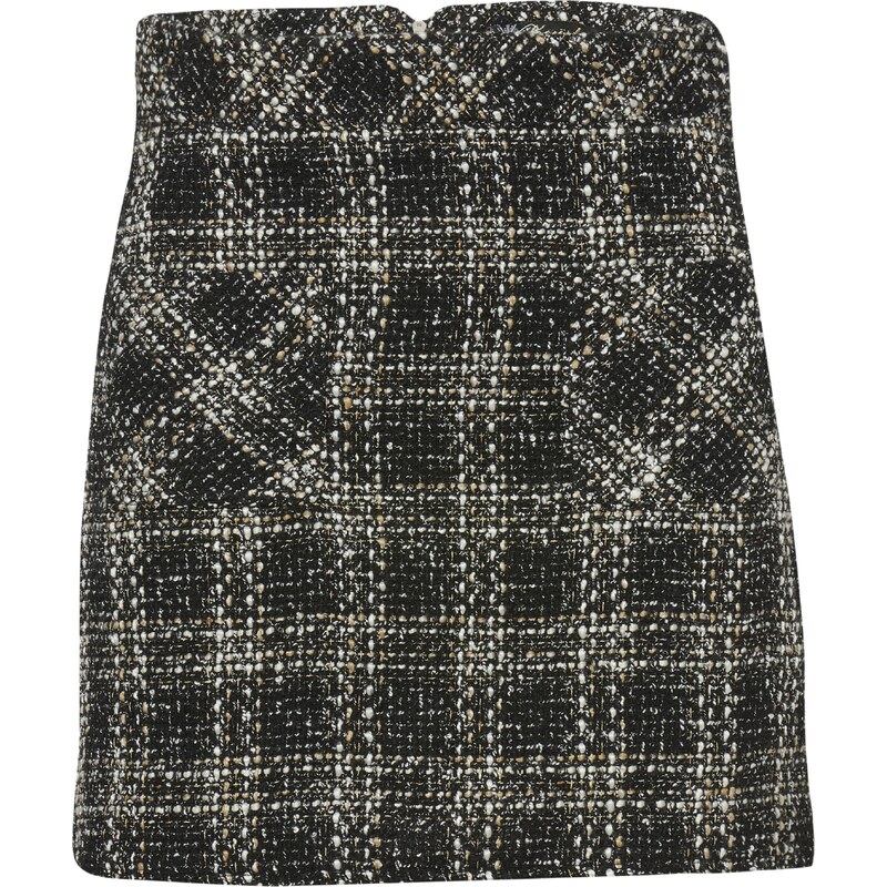 KOROSHI Sukně velbloudí / černá / přírodní bílá 109391175