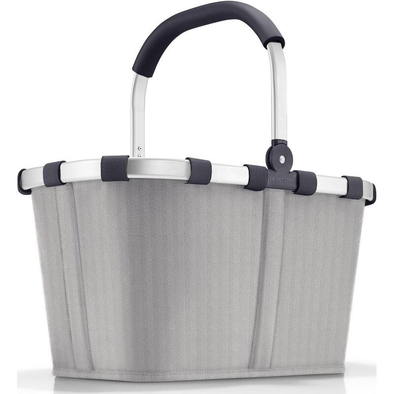 Skládací nákupní košík Reisenthel Carrybag Herringbone Grey