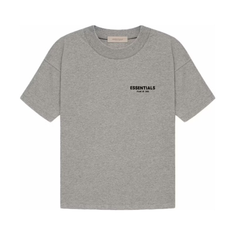 Tričko Fear of God Essentials T-shirt (SS22) "Dark Oatmeal"