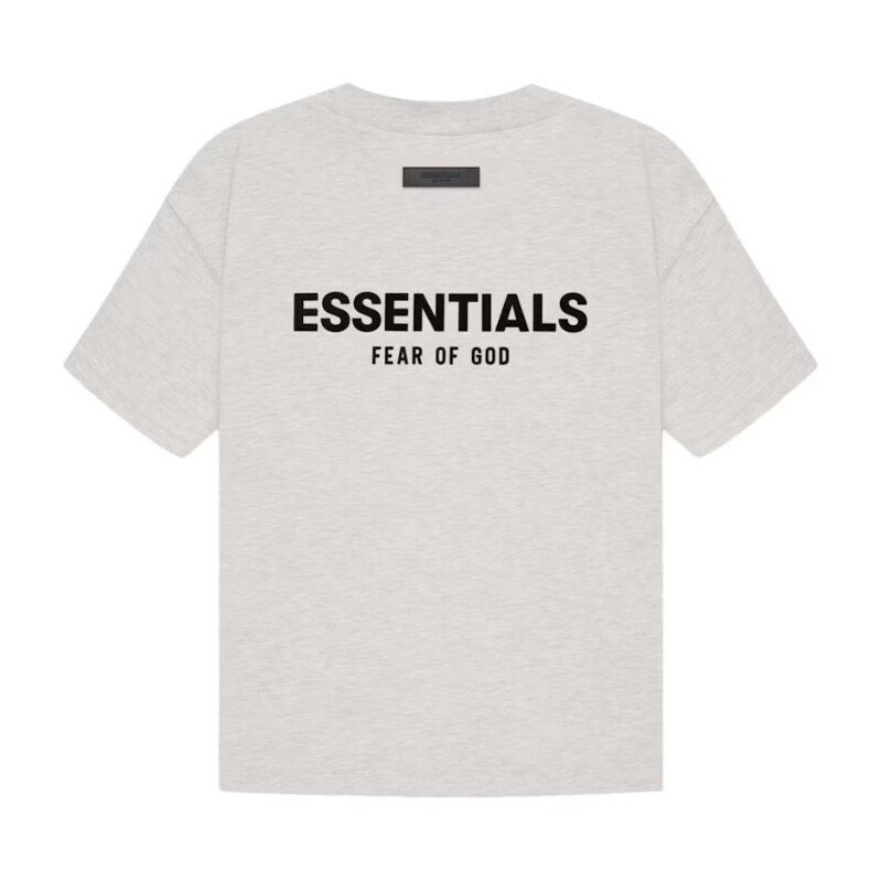 Tričko Fear of God Essentials T-shirt (SS22) "Light Oatmeal"