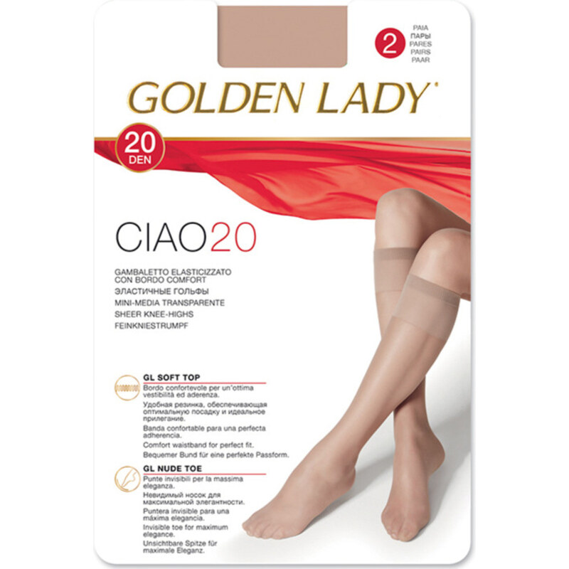 Golden Lady PODKOLENKY CIAO 20 DEN 103235627