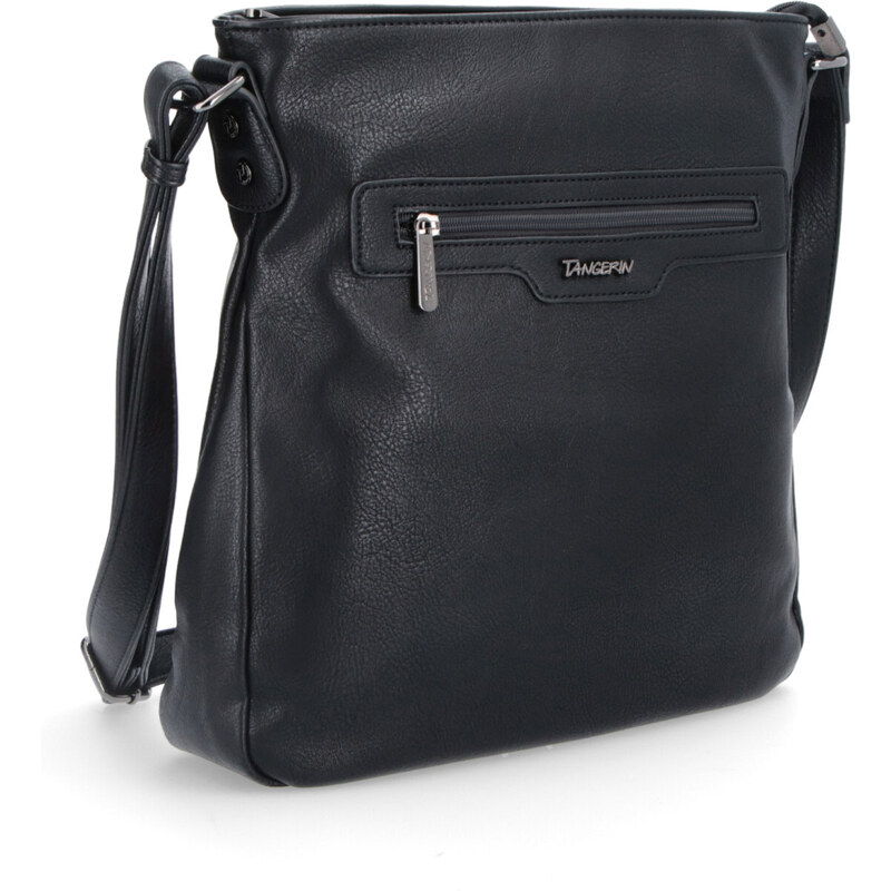 Kabelka ze syntetické kůže crossbody Tangerin černá 8008 C 74540847