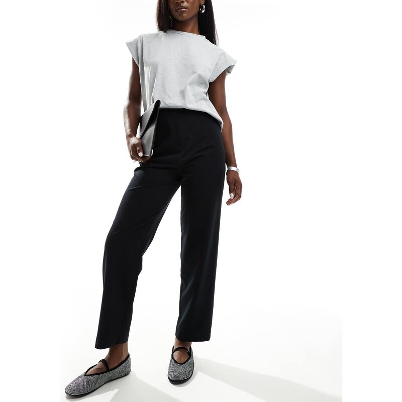 Miss Selfridge essentials cigarette trouser in black