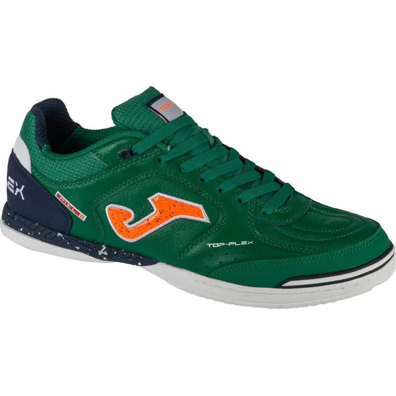 Tmavě zelené pánské sálové tenisky Joma Top Flex 2415 IN Tmavě