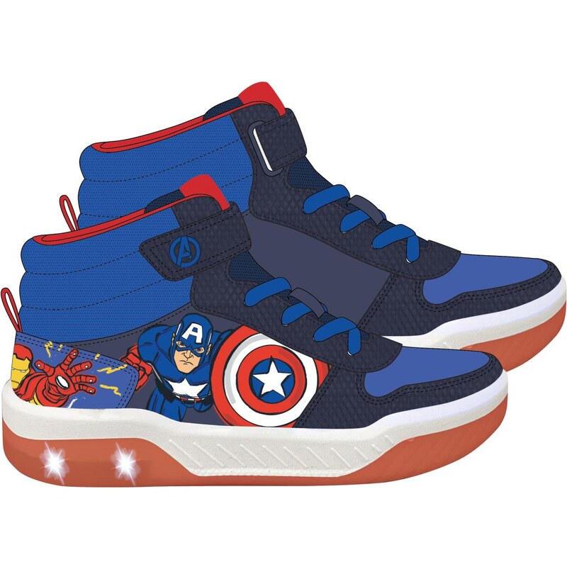 SPORTY SHOES PVC SOLE WITH LIGHTS AVENGERS