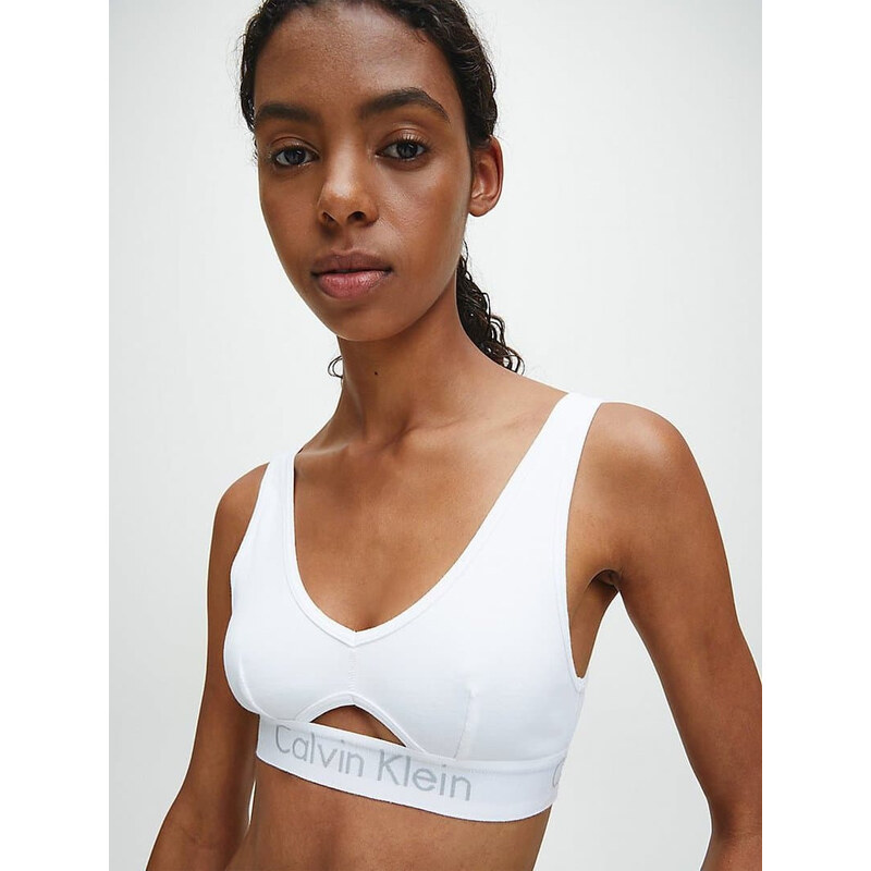 Calvin Klein Podprsenka Bralette Body Bílá S Průřezem S 100488357
