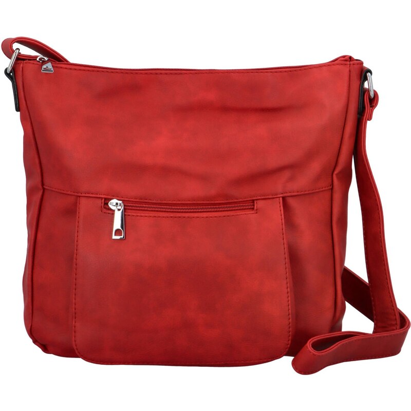 Tessra Trendy dámská crossbody Ione, červená