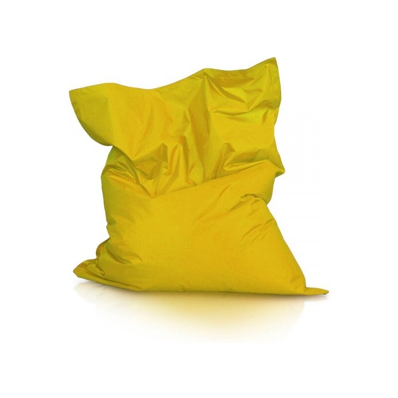Ecopuf Sedací polštář (pytel) Evropa žlutý nylon