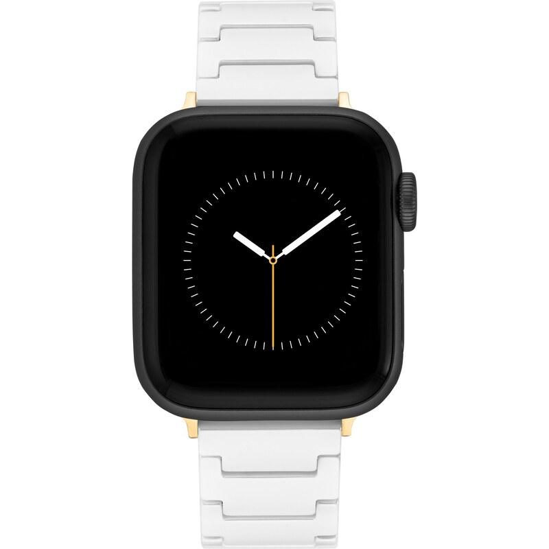 Anne Klein dámské řemínek keramický bílý pro Apple Watch 38/40/41 WK 100496284