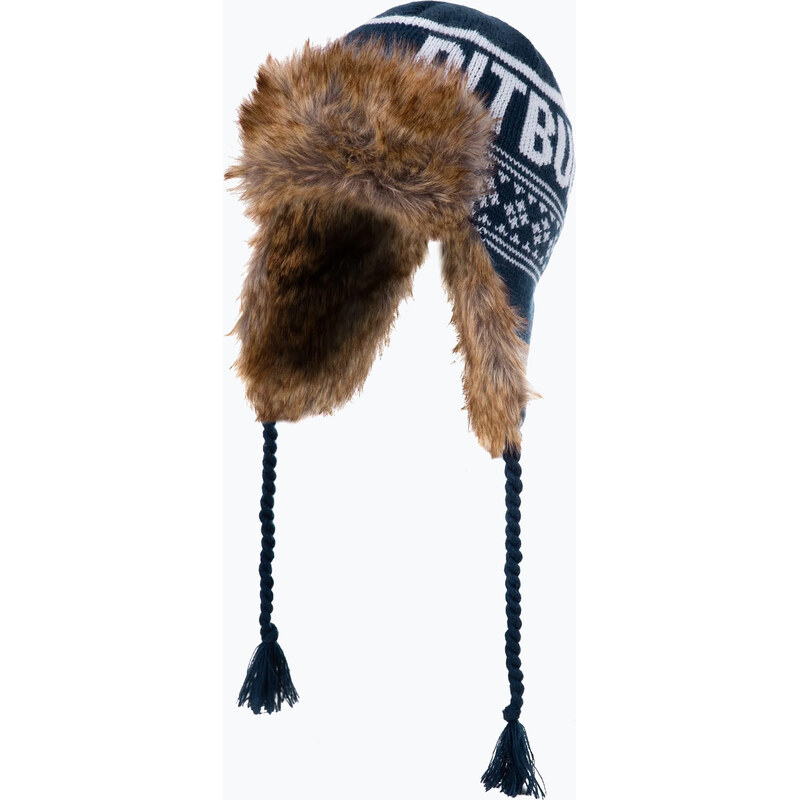 Pánská zimní čepice Pitbull Beanie Mission Bay dark navy