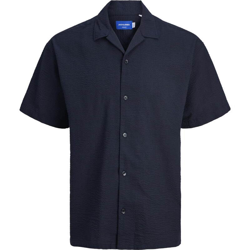JACK & JONES Košile JOREaster Palma marine modrá