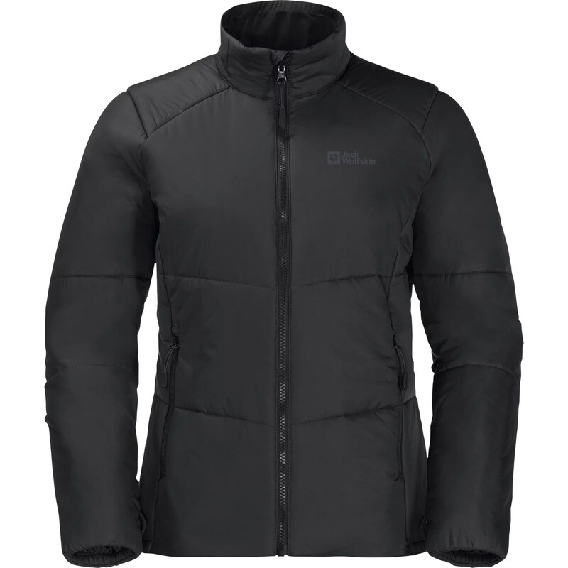 Černá dámská zimní bunda Jack Wolfskin Bergland INS Hoody W 100499432