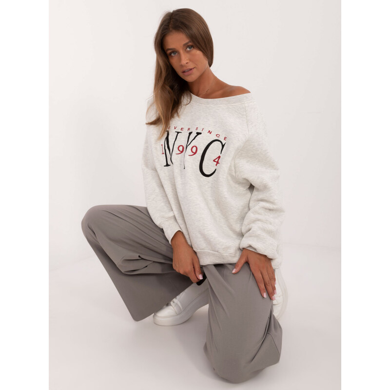My Red Lips Sweatshirt-EM-BL-857.88-light gray