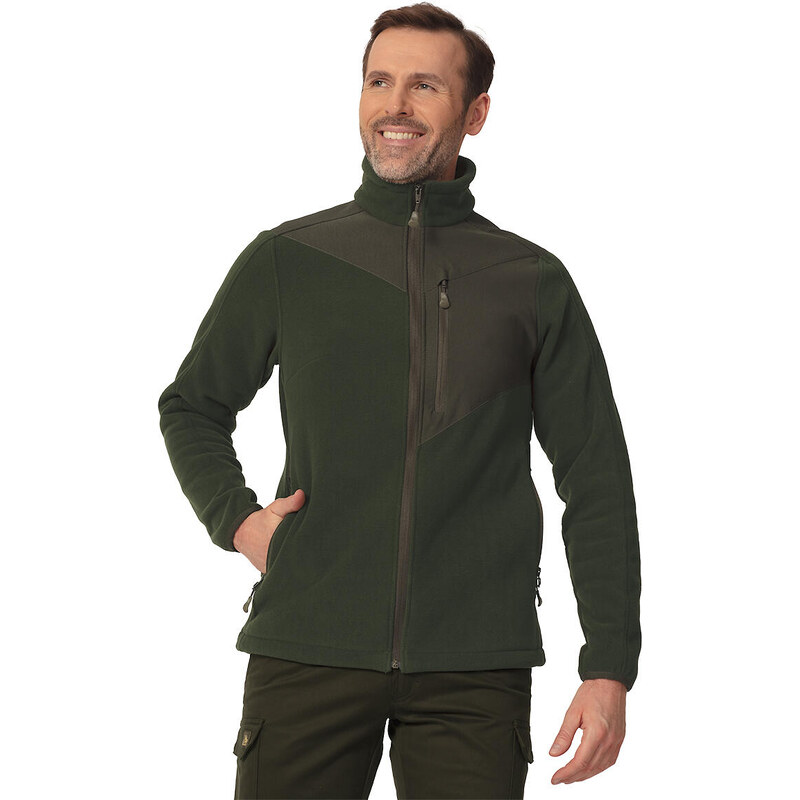TAGART Lovecký pánský fleece Elk s 5 kapsami 100506759