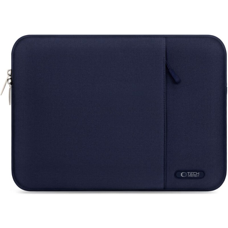 Pouzdro na notebook - Tech-Protect, 13-14 Sleevy Navy Blue