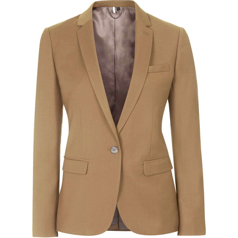 Topshop Fitted Suit Blazer