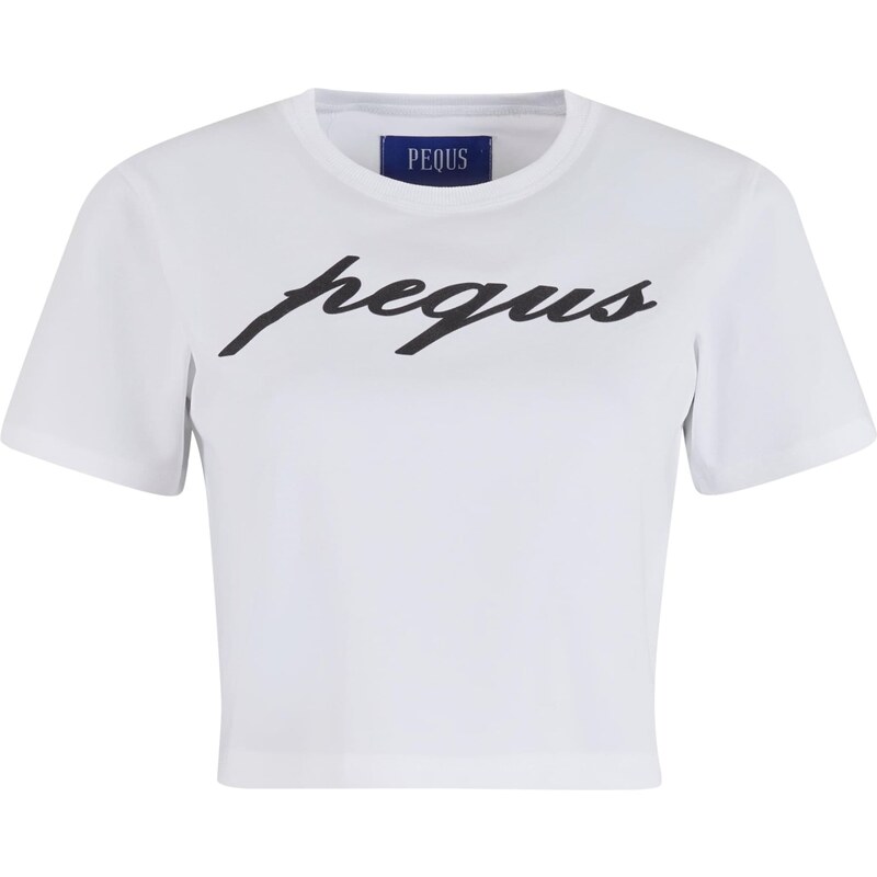 Pequs Tričko černá / bílá 110666445