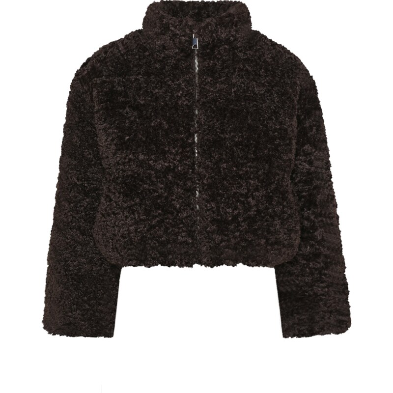 Vero Moda Petite Přechodná bunda VMLOUISA čokoládová